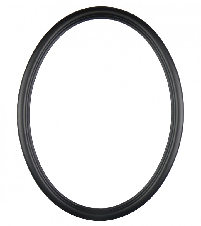 Oválný rám černý – 18x24cm