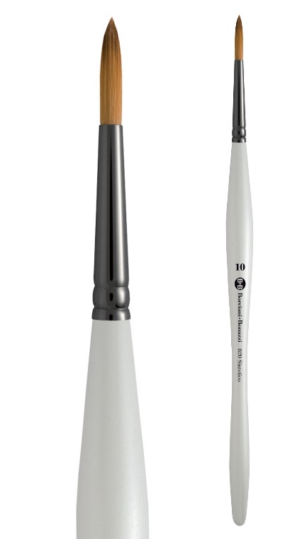 Kulatý ergonomický štětec 820 velikost 10