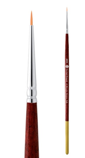 Štětec miniaturní – série 21 – velikost 000