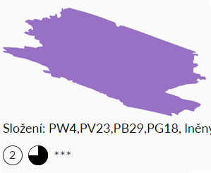 Olejová barva Umton 20ml – 0099 Violeť šedá