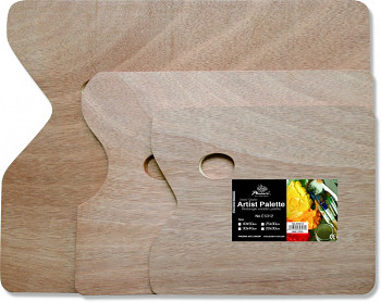 Dřevěná paleta obdélníková 20x30cm/5mm