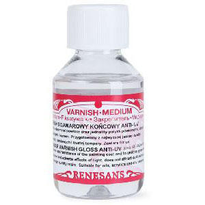 Damarový lak lesklý anti UV Renesans 1000ml