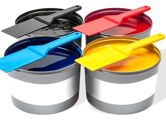 Grafická barva ofsetová 1kg  – červená rubínová