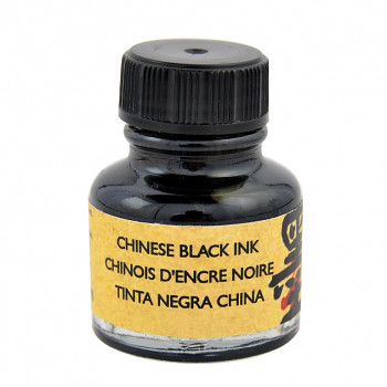 Čínský inkoust Manuscript černý 30ml