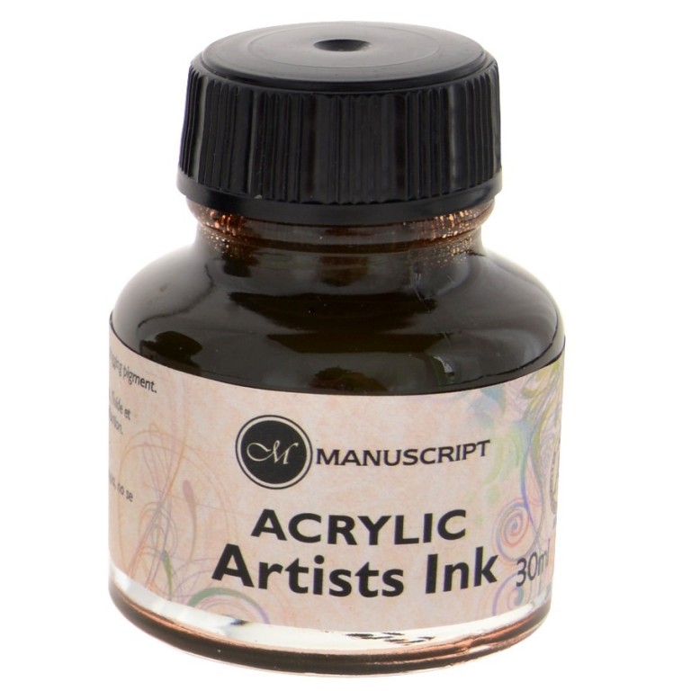 Kaligrafický inkoust Manuscript 30ml – sépie