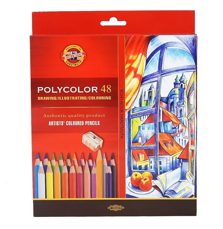 Pastelky Polycolor sada 48ks