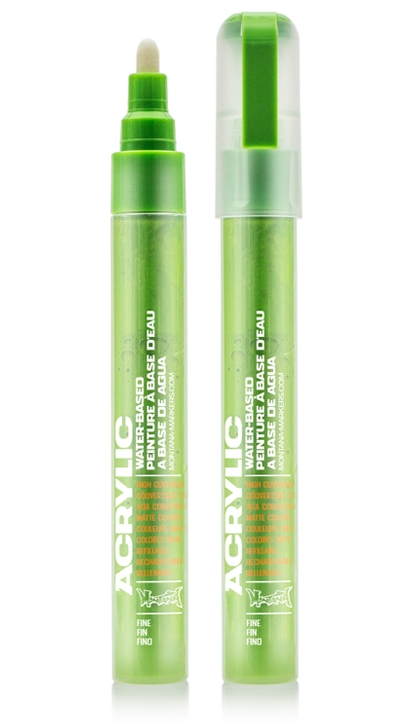 Marker Montana na akrylové bázi 2mm – Prázdný