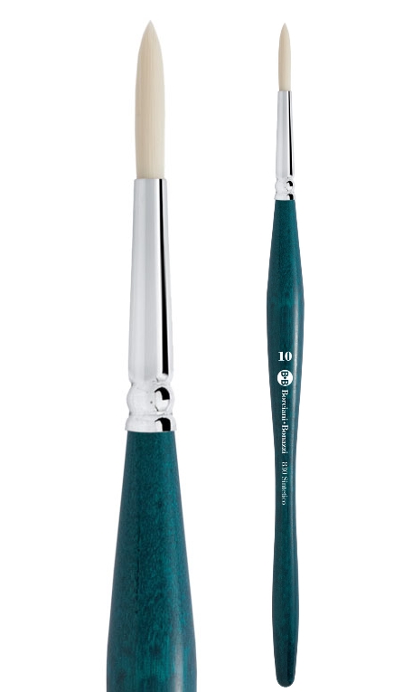 Kulatý ergonomický štětec 830 – velikost 0