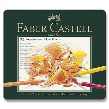 Pastelky Polychromos 24ks Faber-Castell