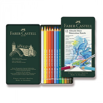 Akvarelové pastelky Faber-Castell 12ks Albrecht Dürer