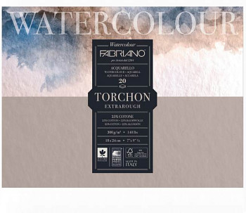 Fabriano Torchon 23x30,5cm 300g blok pro akvarel
