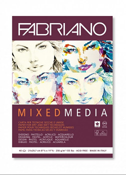 Blok Fabriano Mixed media 250g A3