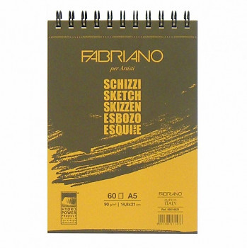 Skicák Fabriano Schizzi 90g A5