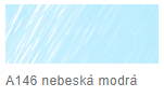 Štětečkový popisovač Faber-Castell – 146 nebesky modrý