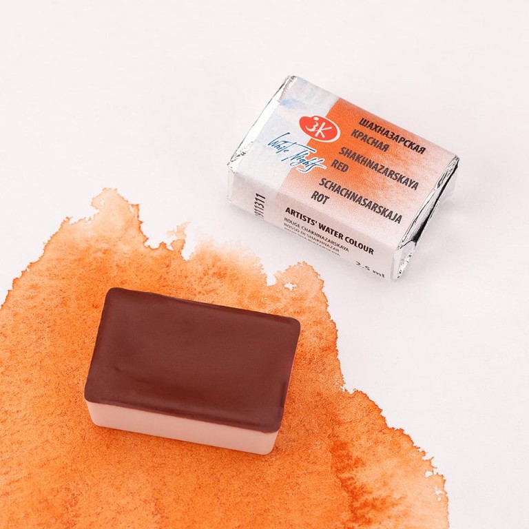 White nights akvarel 2,5ml – 311 šachnaz. Červená