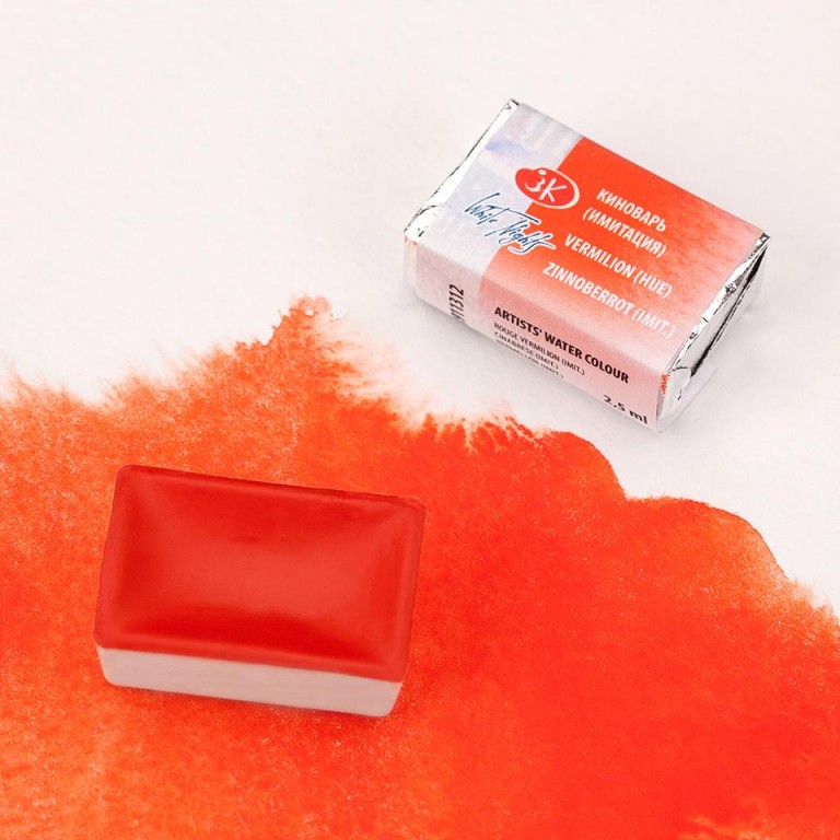 White nights akvarel 2,5ml – 312 vermilion