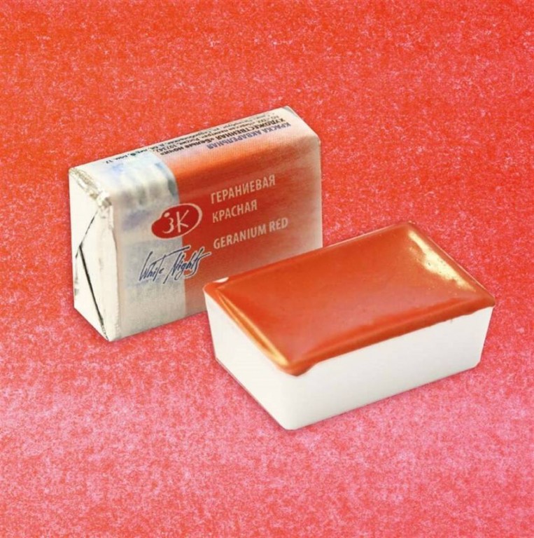 White nights akvarel 2,5ml – 364 červeň geranium