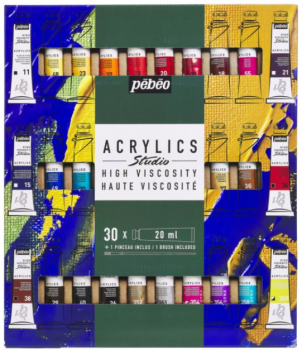 Sada akrylových barev Pébéo 30x20ml
