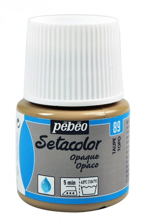 Barva na textil Setacolor 45 ml – 89 taupe