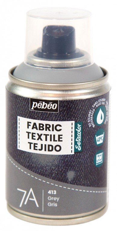 Sprej na textil 7A 100ml – světle šedý