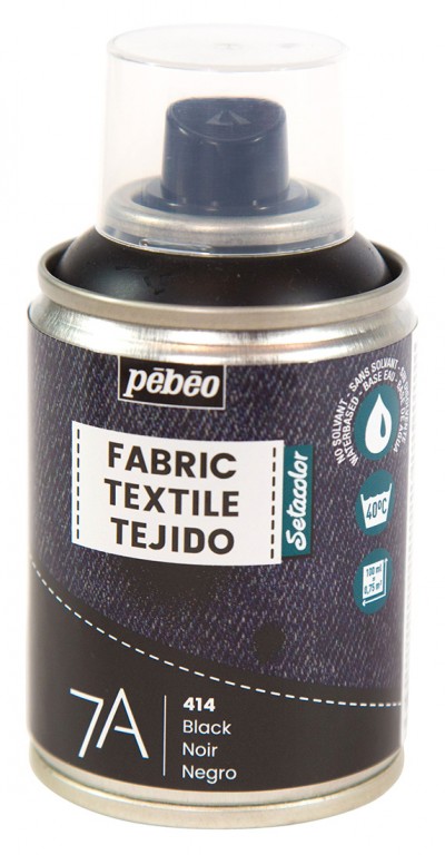 Sprej na textil 7A 100ml – černý