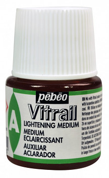 Zesvětlovací medium Vitrail pro barvy na sklo 45ml
