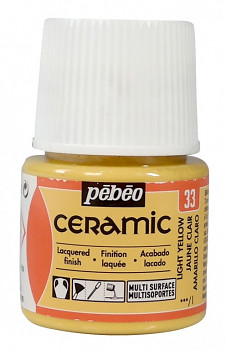 Barva na keramiku Ceramic 45ml – 33 žlutá světlá