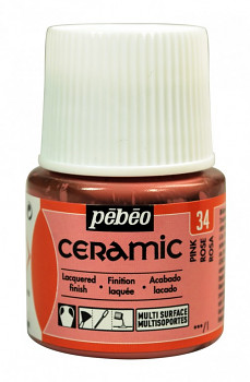 Barva na keramiku Ceramic 45ml – 34 růžová