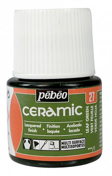 Barva na keramiku Ceramic 45ml – 27 zelená listová