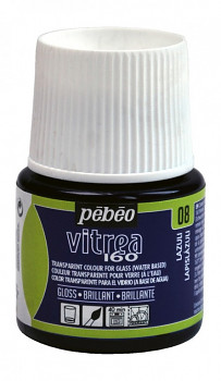 Barva na sklo Vitrea 45ml – 08 modrá lazuli