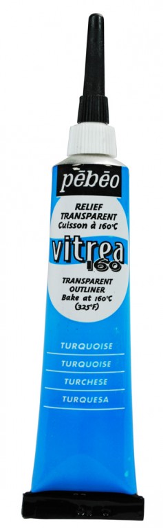 Kontura na sklo Vitrea 20ml – tyrkysová