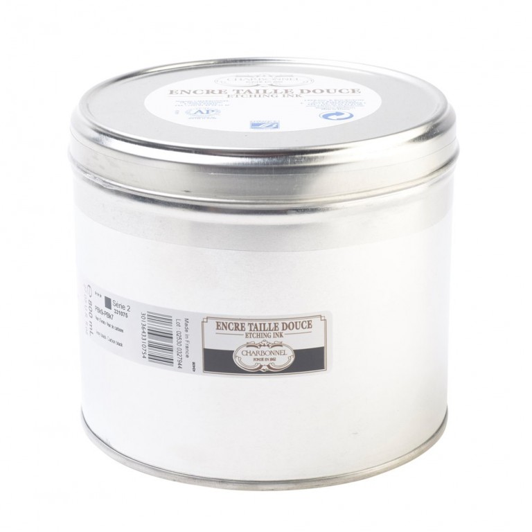 Grafická barva Charbonnel 800ml – black 55981