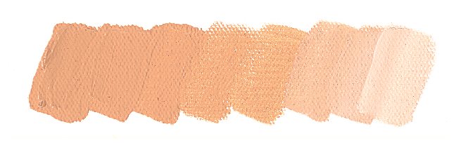 Olejová barva Mussini 35ml – 206 burnt ochre light