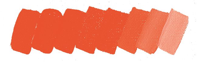 Olejová barva Mussini 35ml – 230 cadmium orange