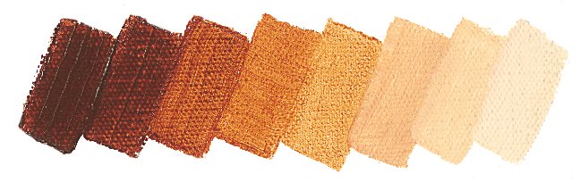 Olejová barva Mussini 35ml – 237 transparent orange oxide