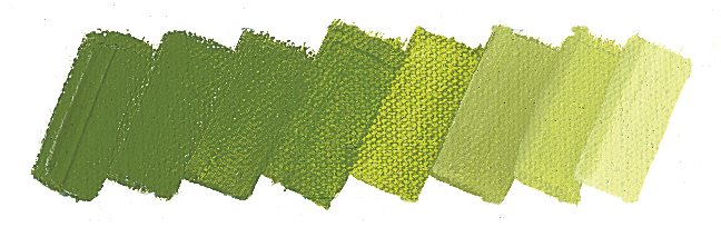 Olejová barva Mussini 35ml – 510 chrome green hue light