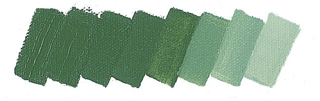 Olejová barva Mussini 35ml – 513 chromium oxide green deep