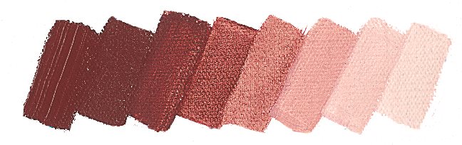 Olejová barva Mussini 35ml – 647 Pompeiian red