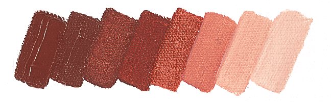 Olejová barva Mussini 35ml – 651 English red