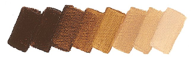 Olejová barva Mussini 35ml – 670 raw umber light