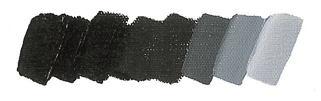 Olejová barva Mussini 35ml – 783 mineral black