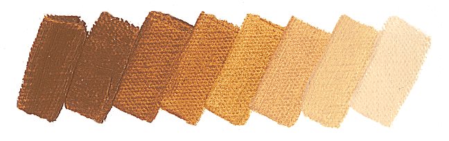 Olejová barva Mussini 150ml – 660 raw Sienna