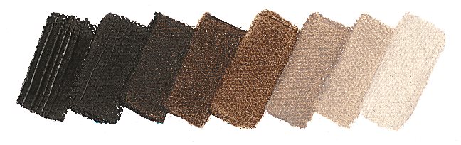 Olejová barva Mussini 150ml – 666 natural burnt umber