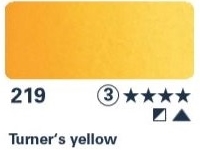 Akvarelová barva Horadam 1/2 – 219 Turners yellow