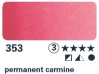 Akvarelová barva Horadam 1/2 – 353 permanent carmine