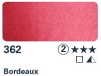 Akvarelová barva Horadam 1/2 – 362 Bordeaux