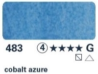 Akvarelová barva Horadam 1/2 – 483 cobalt azure