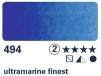 Akvarelová barva Horadam 1/2 – 494 ultramarine finest
