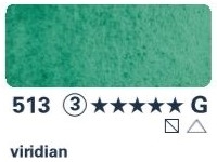 Akvarelová barva Horadam 1/2 – 513 viridian