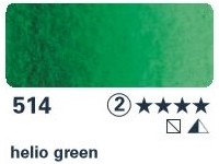 Akvarelová barva Horadam 1/2 – 514 helio green